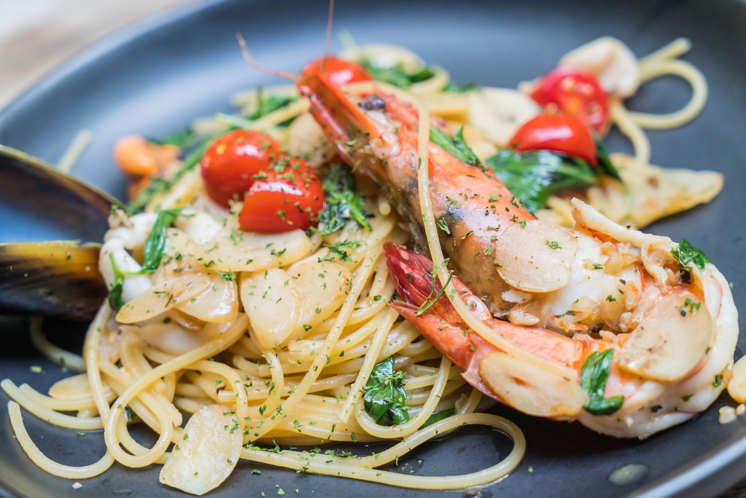 shrimp pasta variations