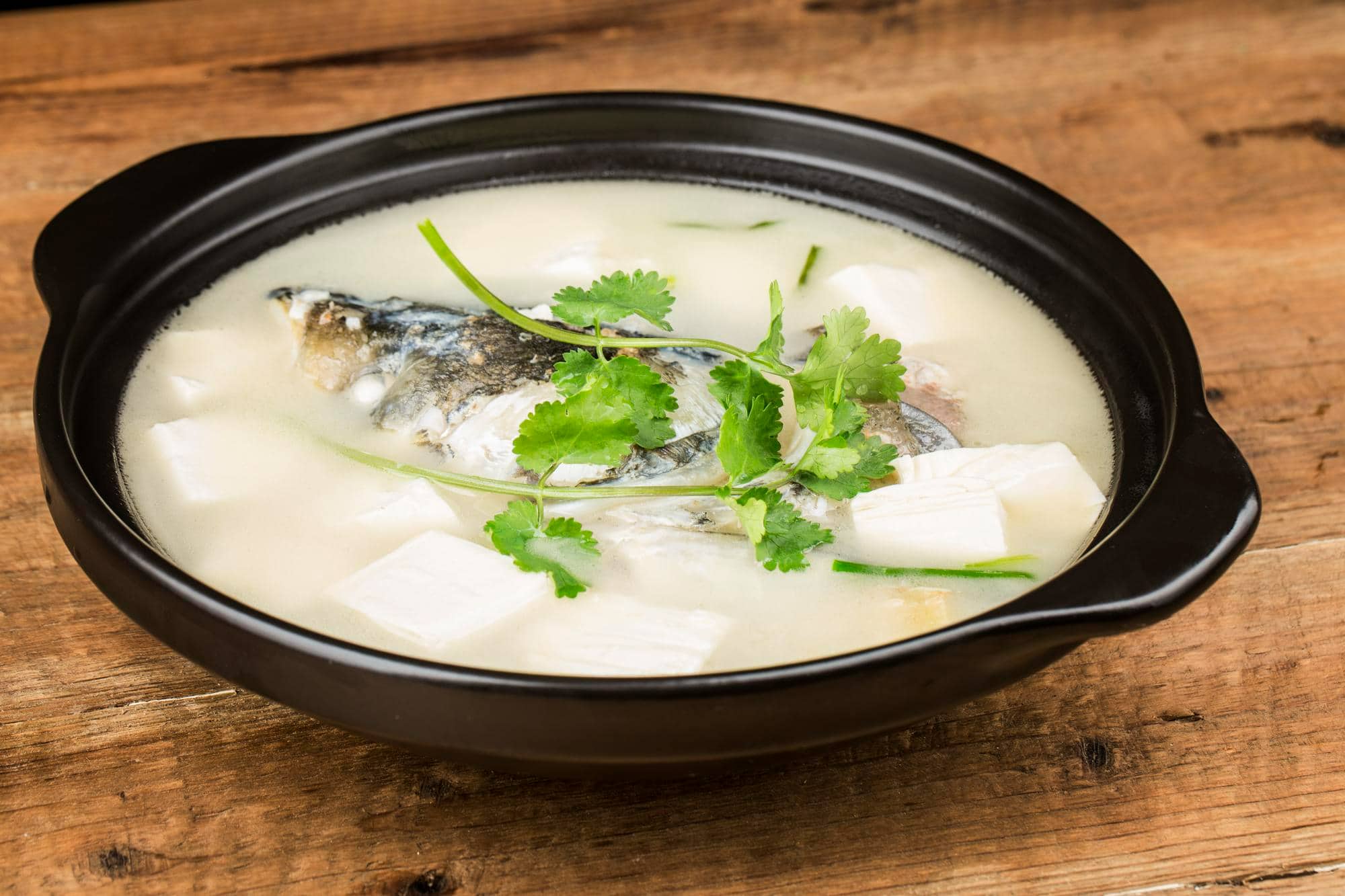 soup in a bowl